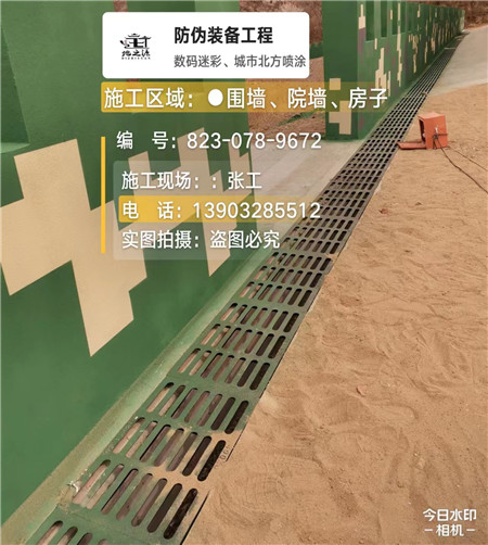 厦门 例如在抖音上有“迷彩墙，外围墙面挡 - 星空数码迷彩漆施工队