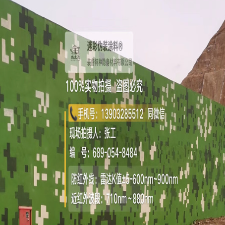 厦门专业承接园区围墙迷彩喷涂、